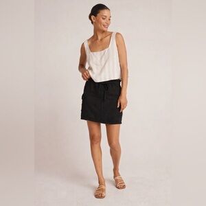 NEW BELLA DAHL posey cargo mini skirt in black
